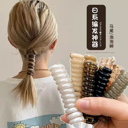 彈力繩簡約髮圈－商品主圖｜https://igowo.tw/