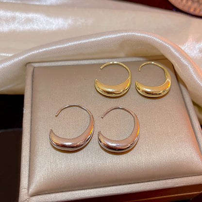 金色水滴耳環