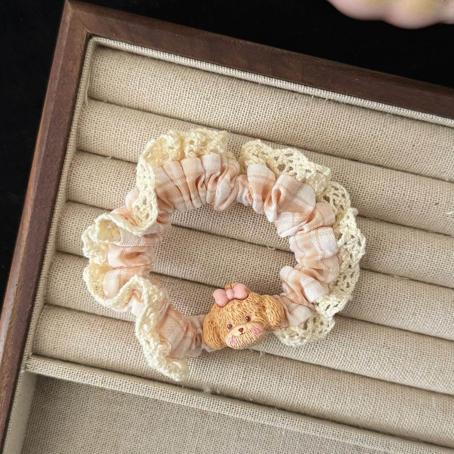 小狗卡通髮圈