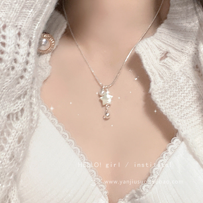 貝殼星星項鍊－商品主圖｜https://igowo.tw/