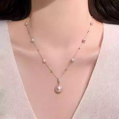 珍珠字母項鍊