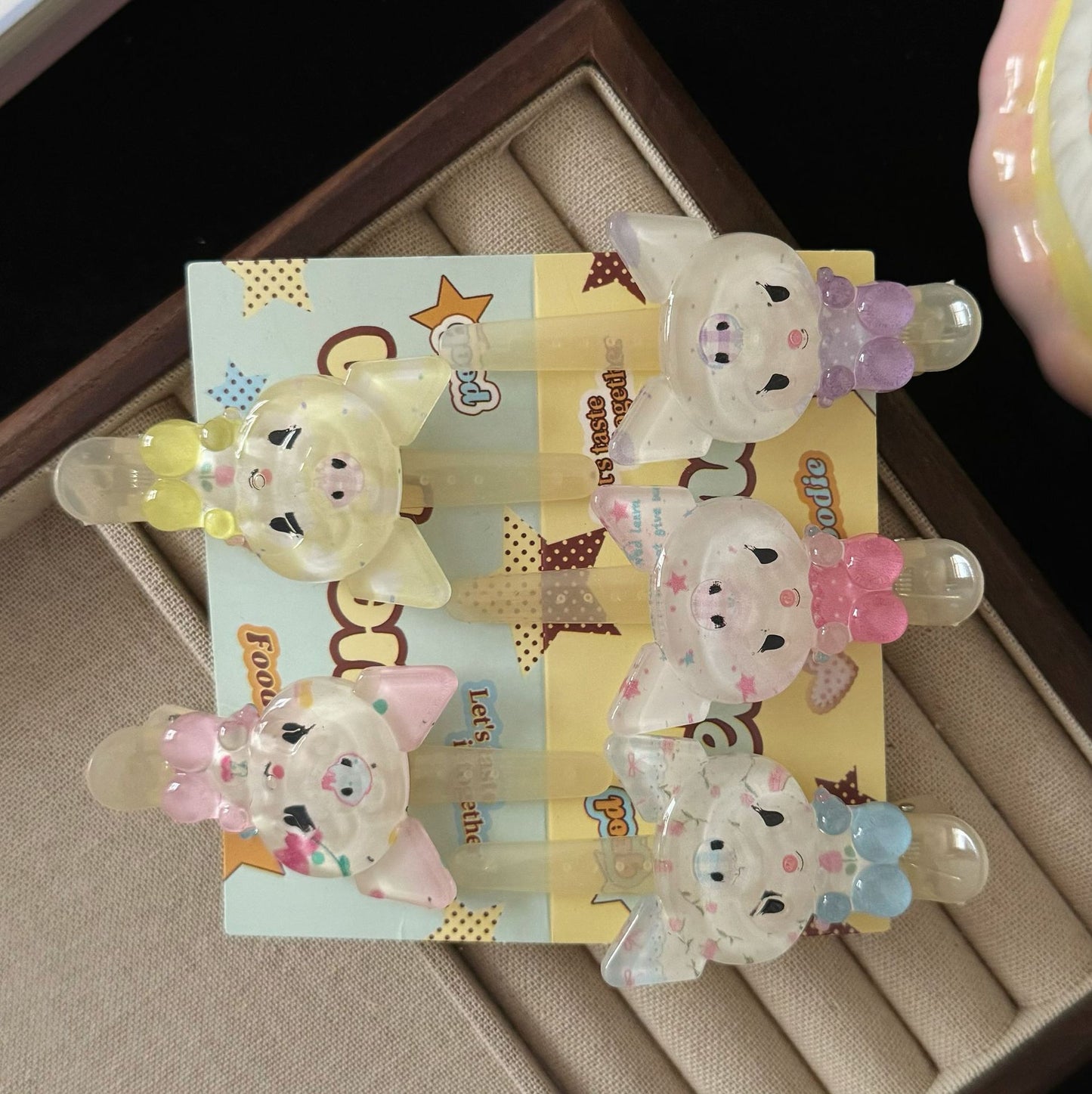 兔子簡約髮夾－商品主圖｜https://igowo.tw/