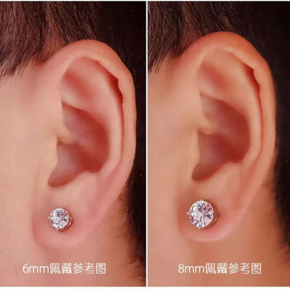 鋯石磁吸耳夾－第二視角實拍｜https://igowo.tw/
