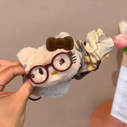 格紋貓咪鯊魚夾