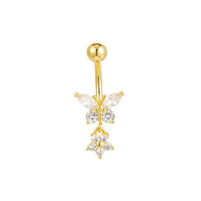 愛心鑲鑽飾品－1/金色款細節｜https://igowo.tw/