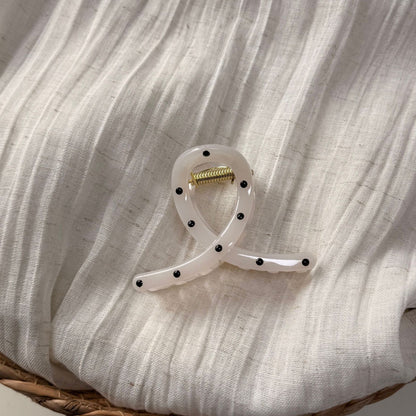 波點簡約鯊魚夾