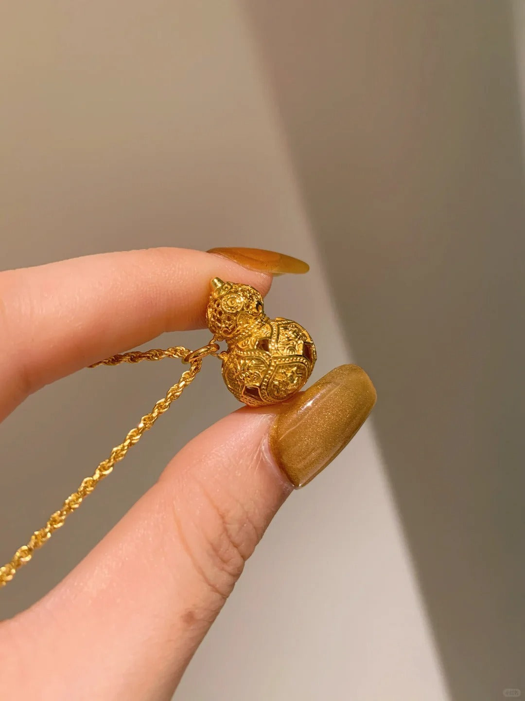 葫蘆復古項鍊