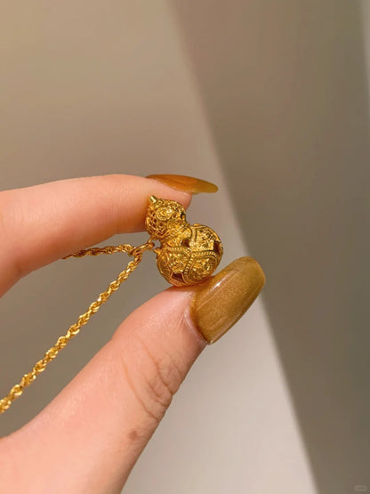 葫蘆復古項鍊