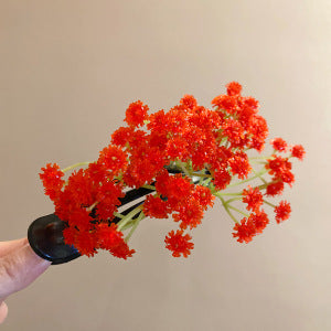 劉亦菲晚宴同款滿天星發夾戒指優雅輕奢氣質鴨嘴夾精致高級感發飾