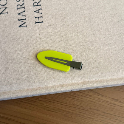 彩色簡約髮夾