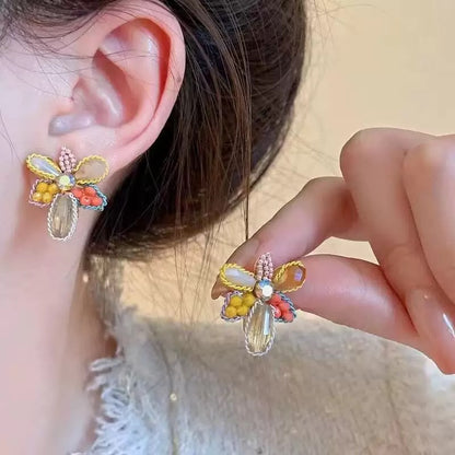 S925花朵耳釘－商品主圖｜https://igowo.tw/