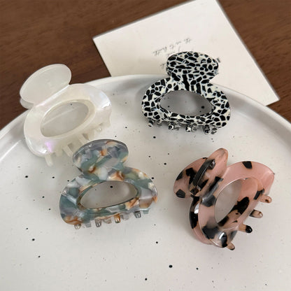 醋酸板材小巧鯊魚夾－商品主圖｜https://igowo.tw/
