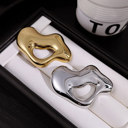 金屬別針復古飾品－/銀色款實拍｜https://igowo.tw/