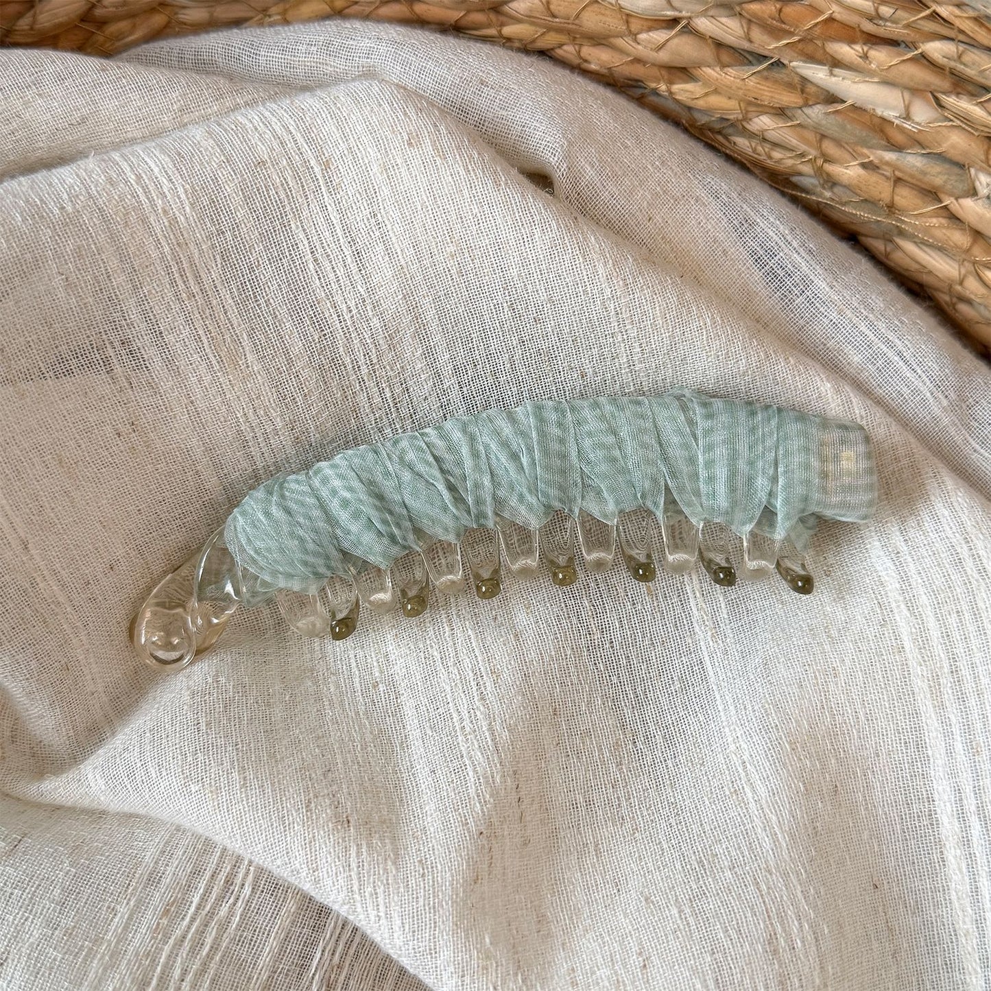 網紗纏繞髮夾