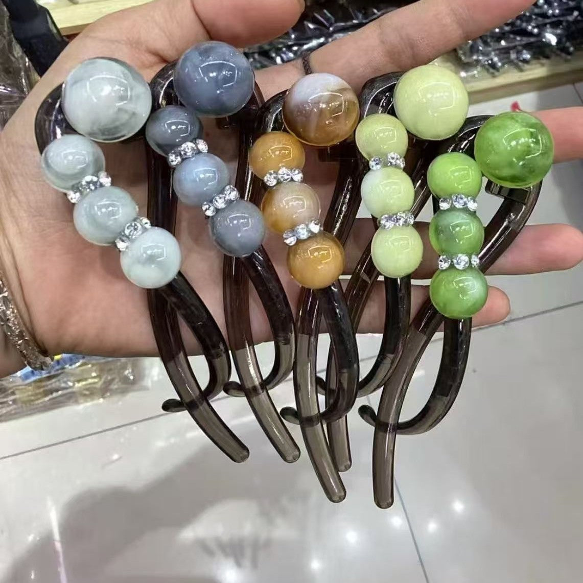一字簡約髮夾－商品主圖｜https://igowo.tw/