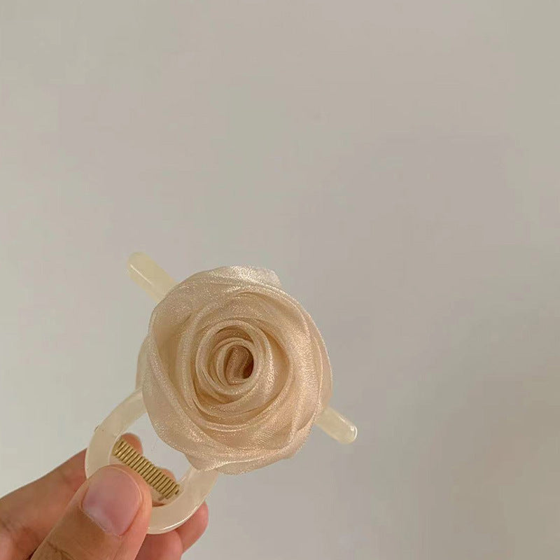 網紗玫瑰鯊魚夾