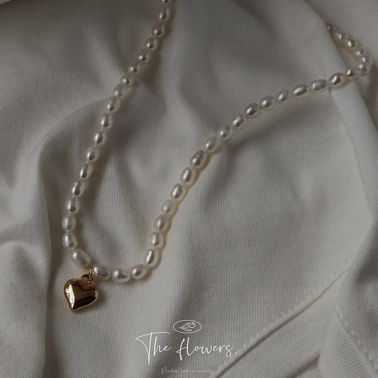 珍珠簡約項鍊－商品主圖｜https://igowo.tw/