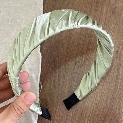寬版簡約髮箍