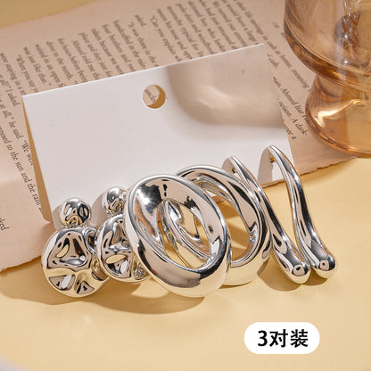 珍珠花朵流蘇耳環套組－細節特寫55｜https://igowo.tw/