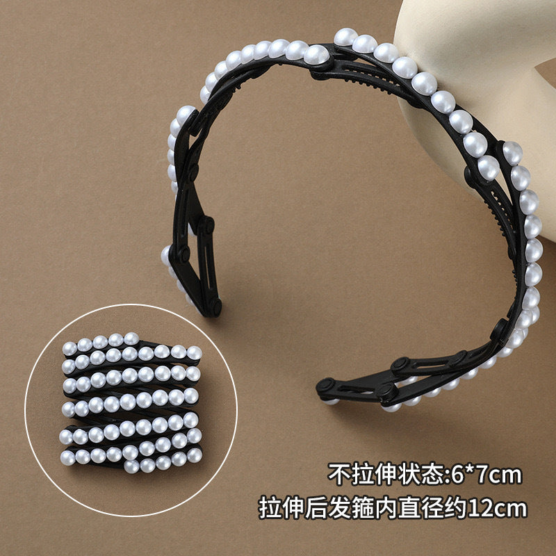 珍珠簡約髮箍