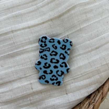 波點小熊髮夾