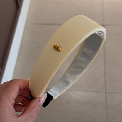 寬版簡約髮箍