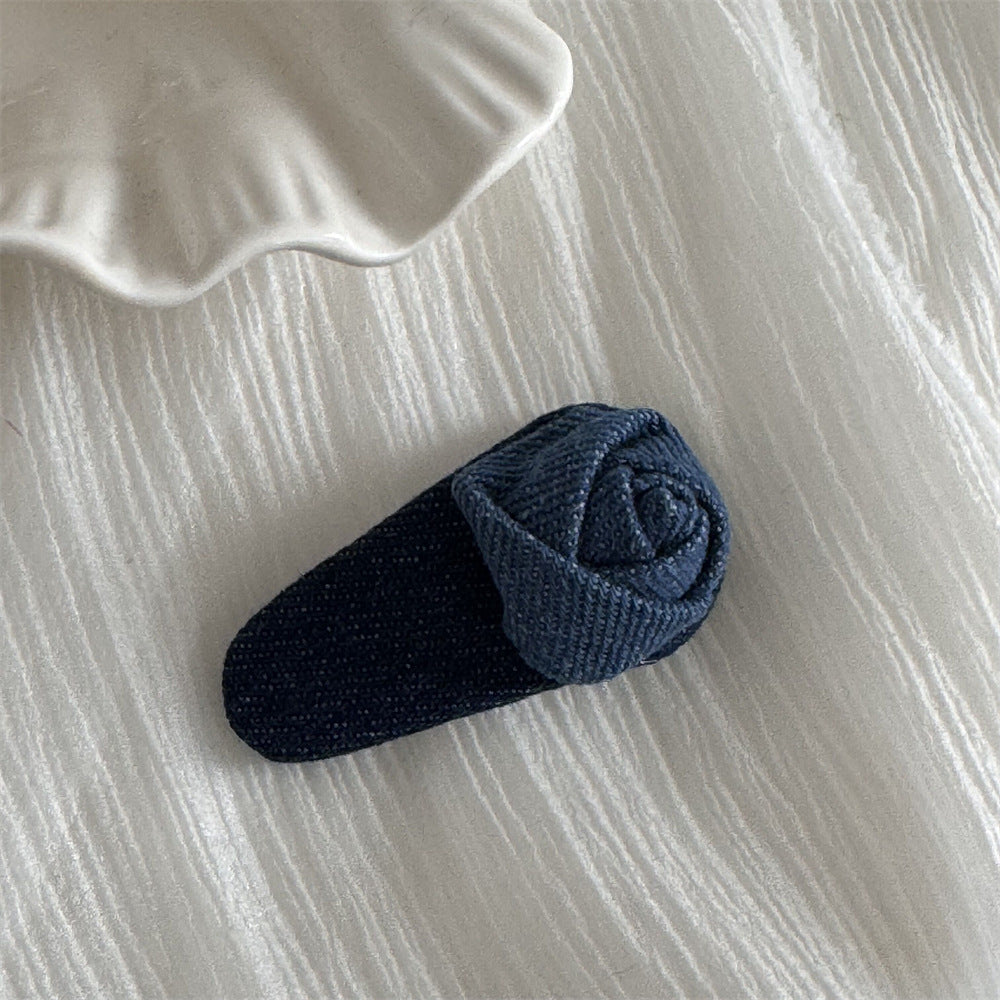 珍珠玫瑰髮夾