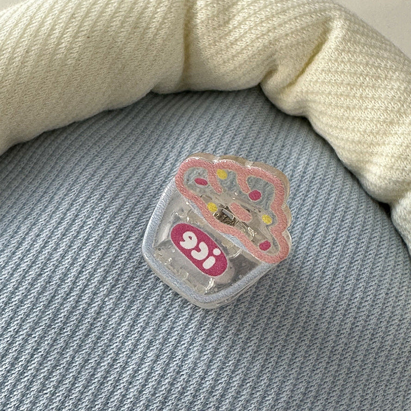 卡通簡約鯊魚夾