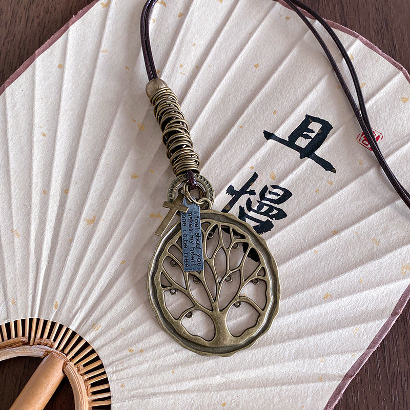 復古流蘇項鏈