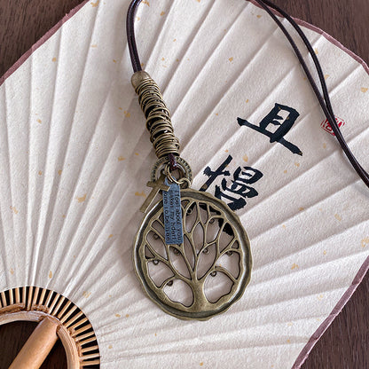 復古流蘇項鏈