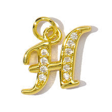字母微鑲吊墜