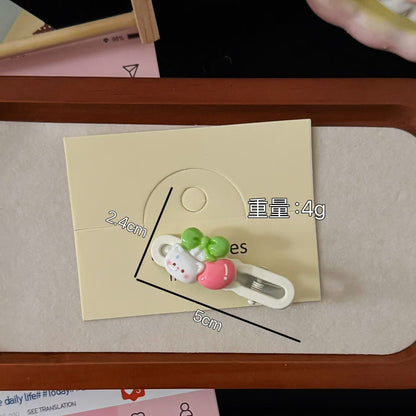 櫻桃小熊髮夾