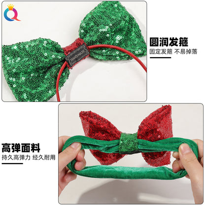網紗領結大腸圈髮箍－第二視角實拍｜https://igowo.tw/