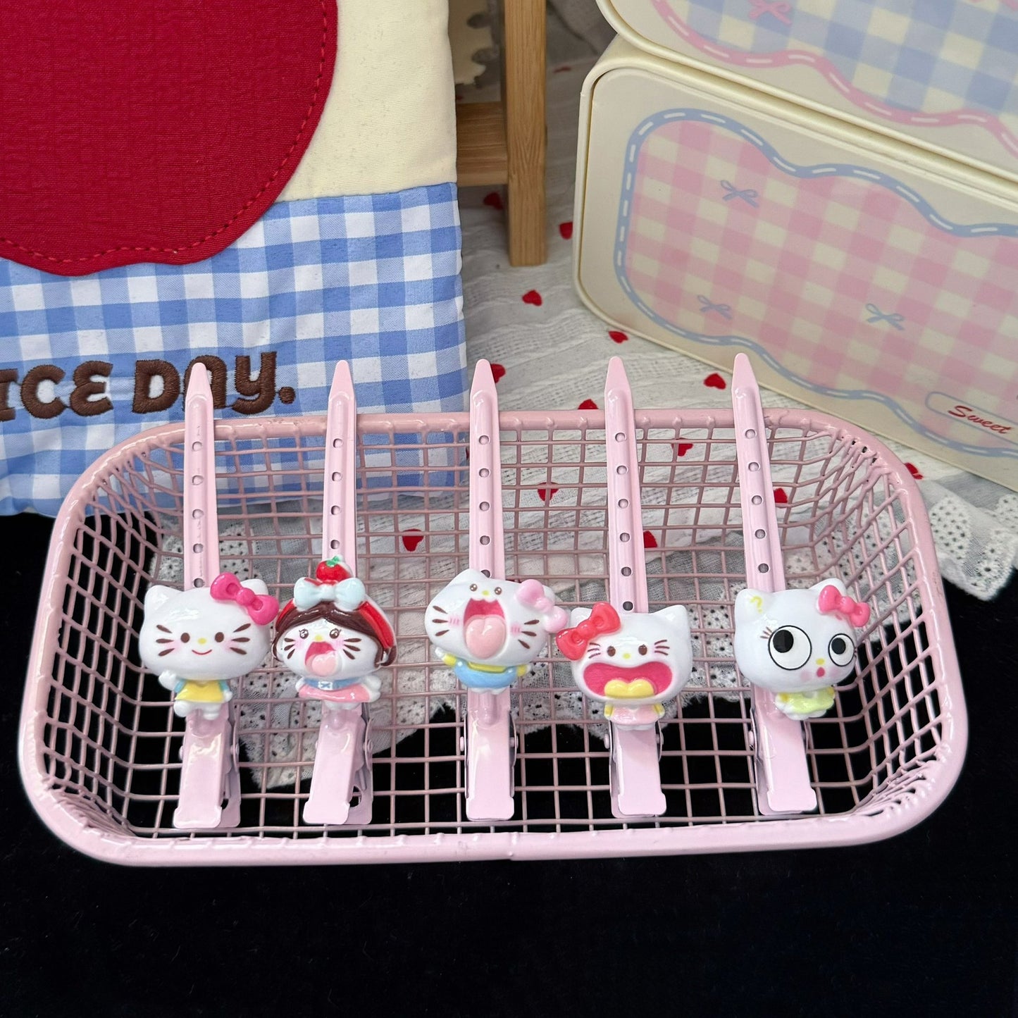貓咪立體髮夾－商品主圖｜https://igowo.tw/