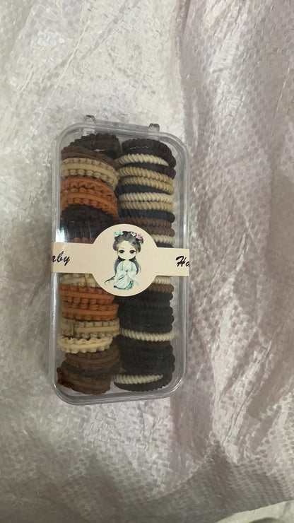 繽紛簡約髮圈