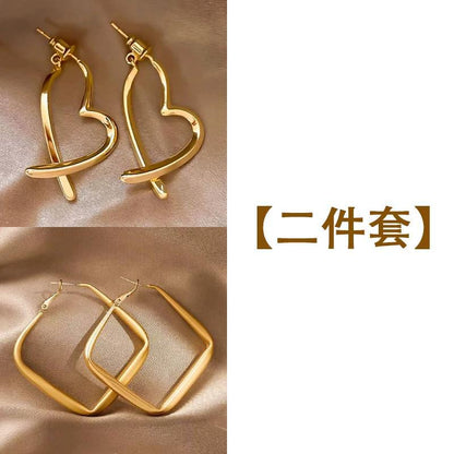 金屬復古耳釘－細節特寫20｜https://igowo.tw/