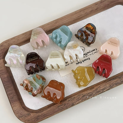 醋酸板材簡約鯊魚夾－商品主圖｜https://igowo.tw/