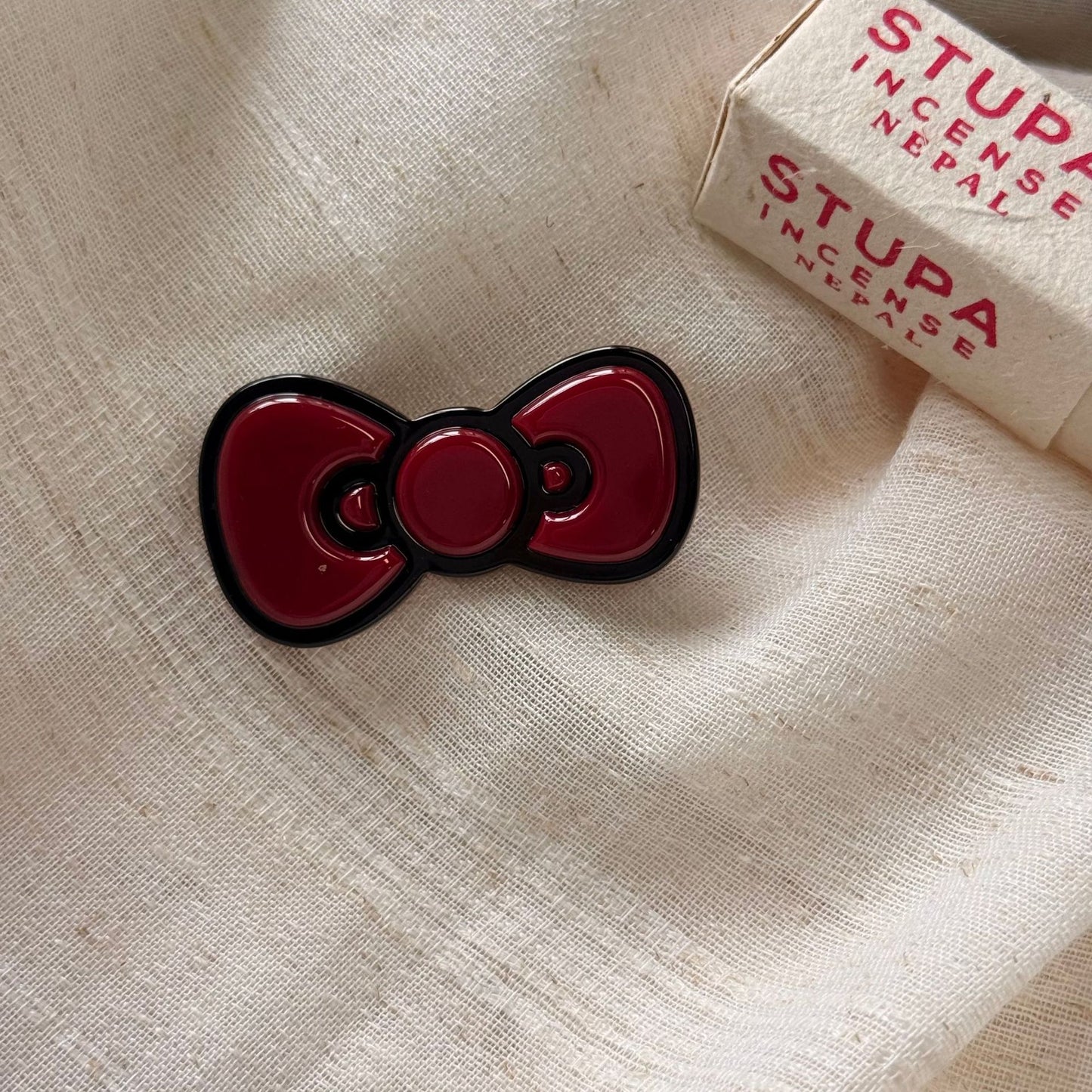 醋酸板材蝴蝶結髮夾