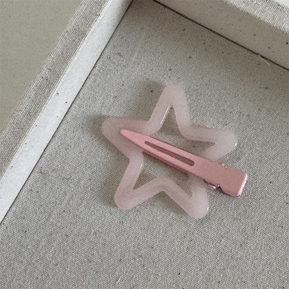 繽紛星星髮夾