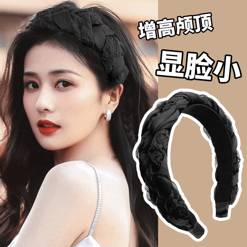 寬版簡約髮箍－商品主圖｜https://igowo.tw/