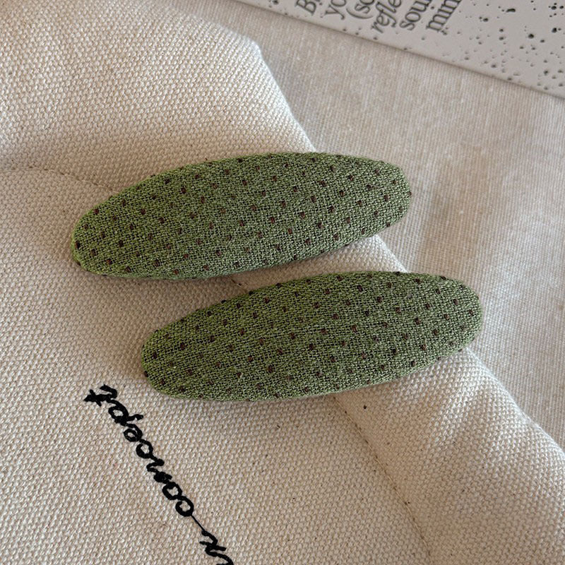 波點寬版髮箍－黑色寬邊髮箍款細節｜https://igowo.tw/