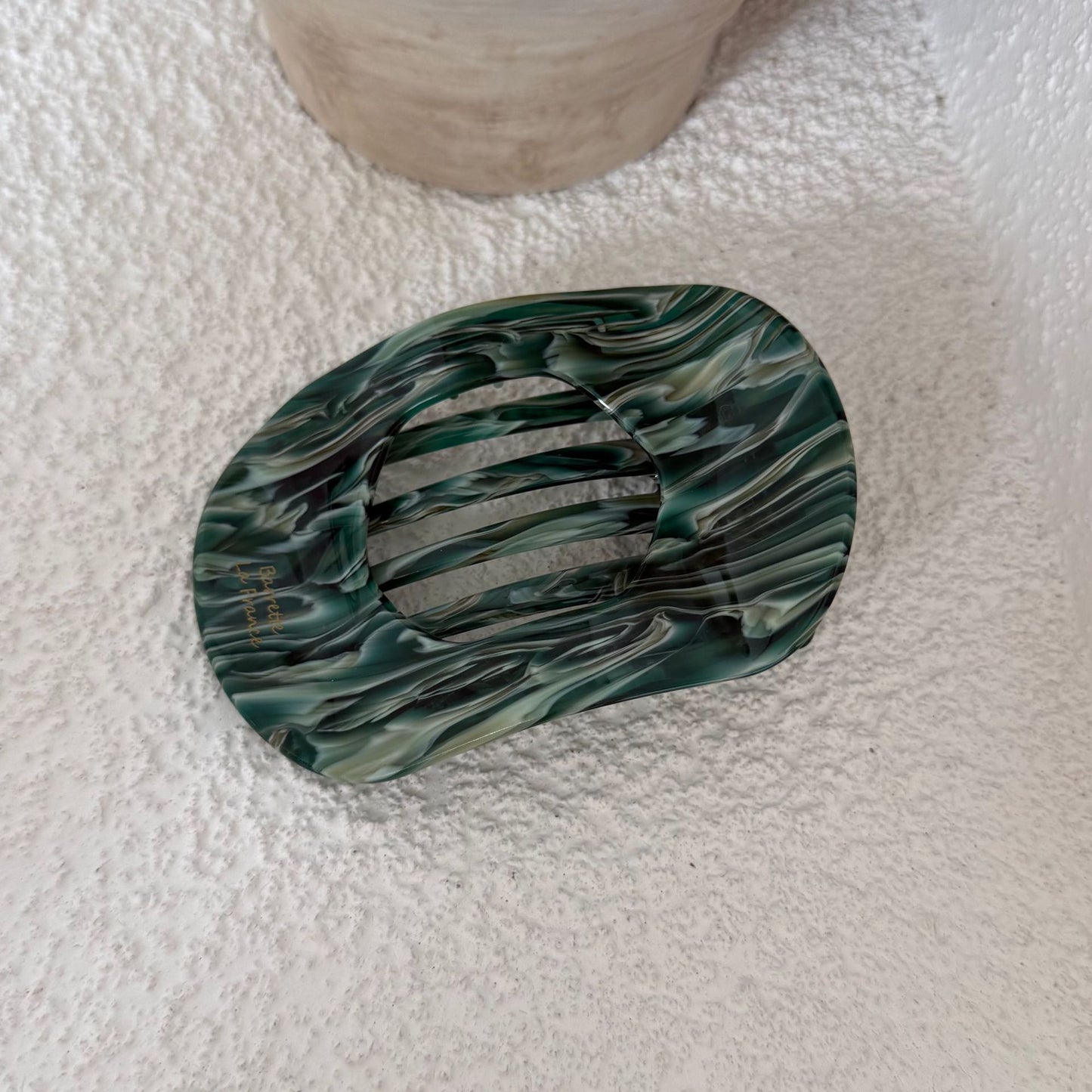 圓形簡約鯊魚夾