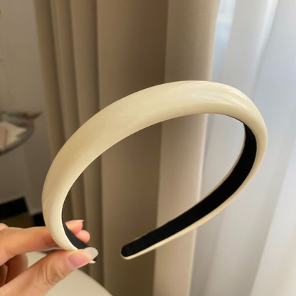 皮革簡約髮箍