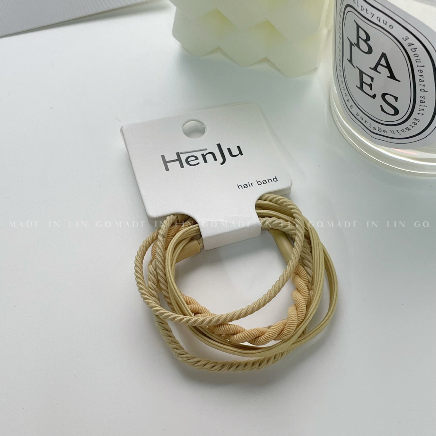 彈力繩簡約髮圈