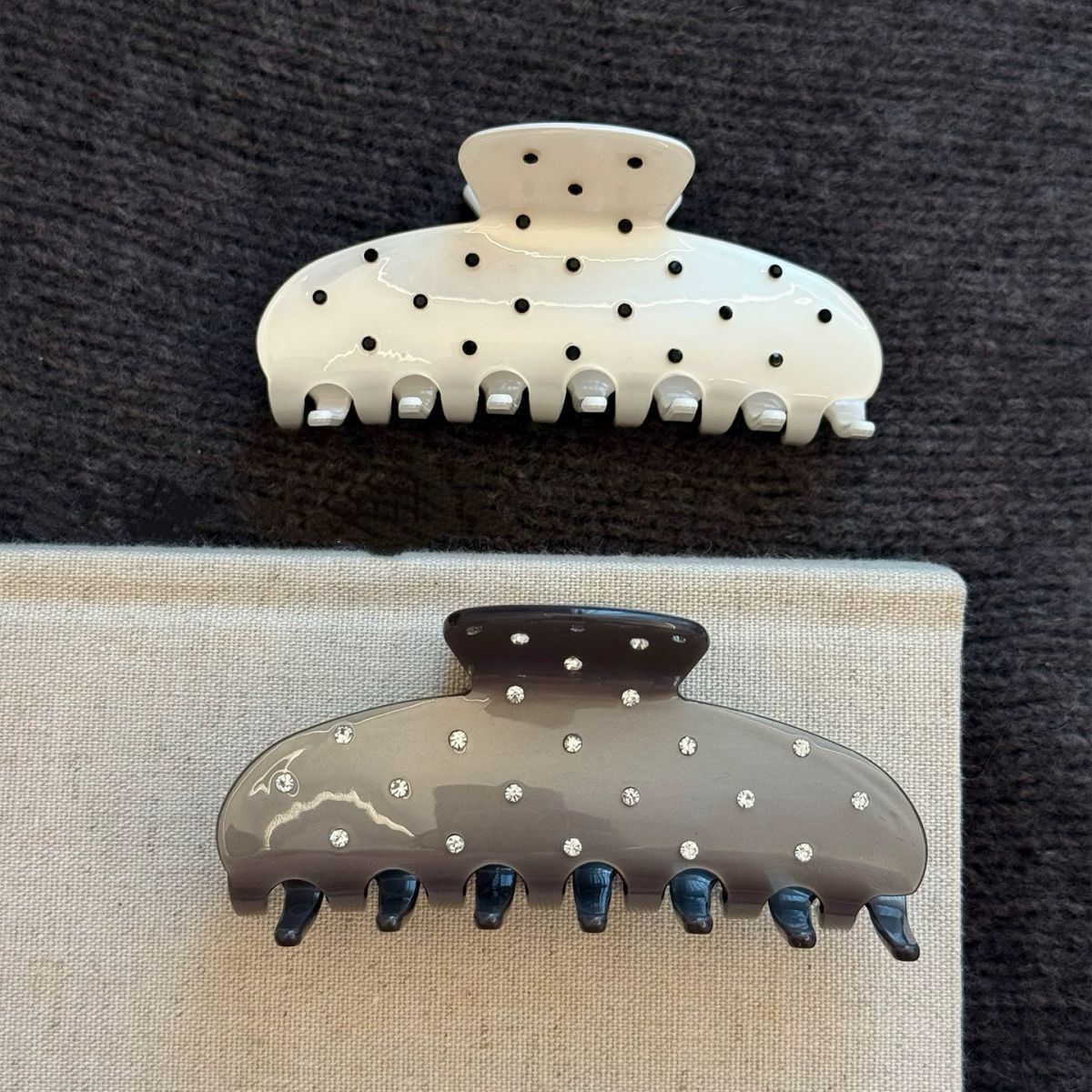 鋯石波點鯊魚夾－商品主圖｜https://igowo.tw/