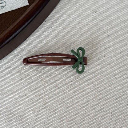 蝴蝶結簡約髮夾