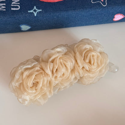 玫瑰簡約髮夾