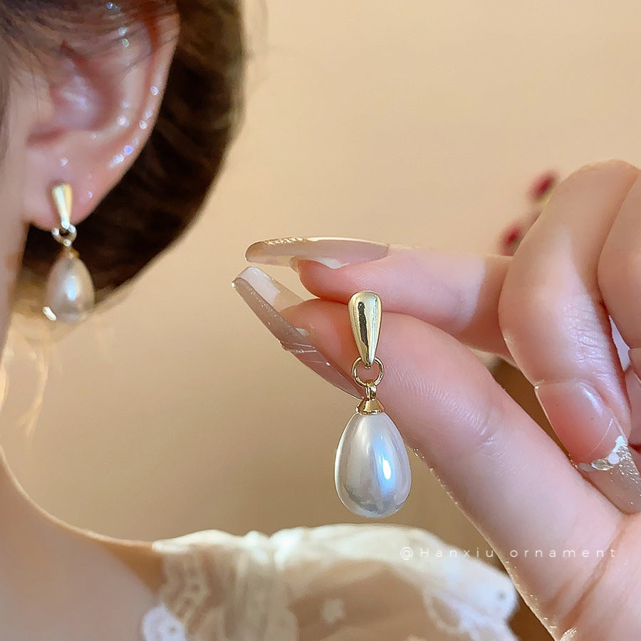鋯石花朵流蘇垂墜耳釘－細節特寫57｜https://igowo.tw/