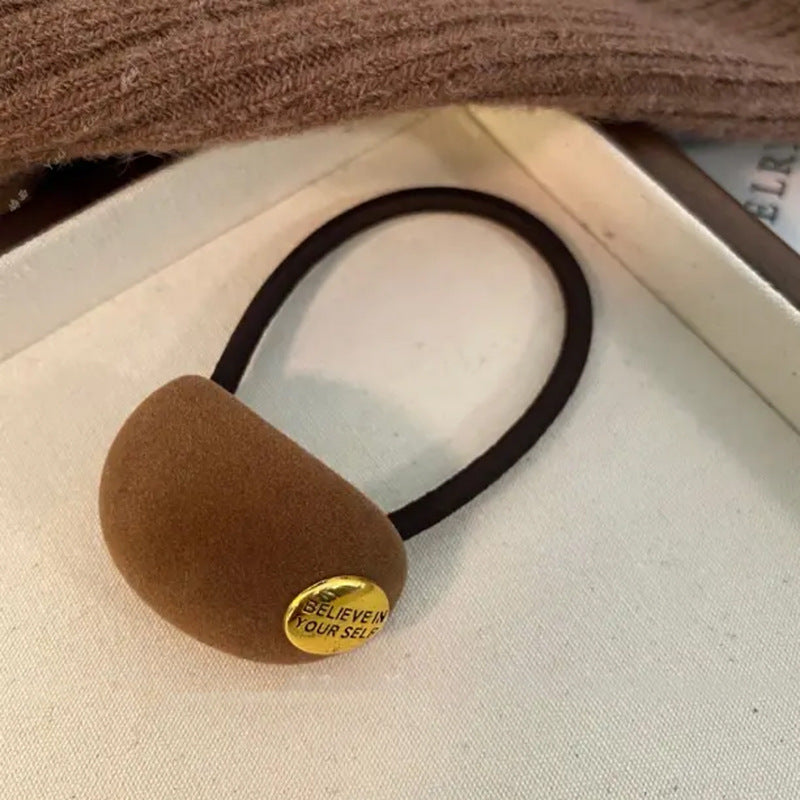 絨面彈力繩髮圈