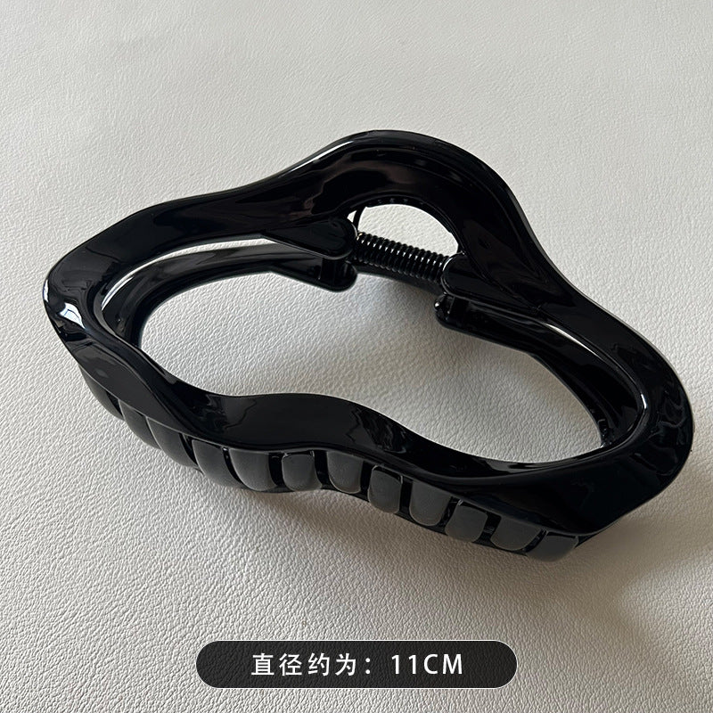 不規則簡約鯊魚夾
